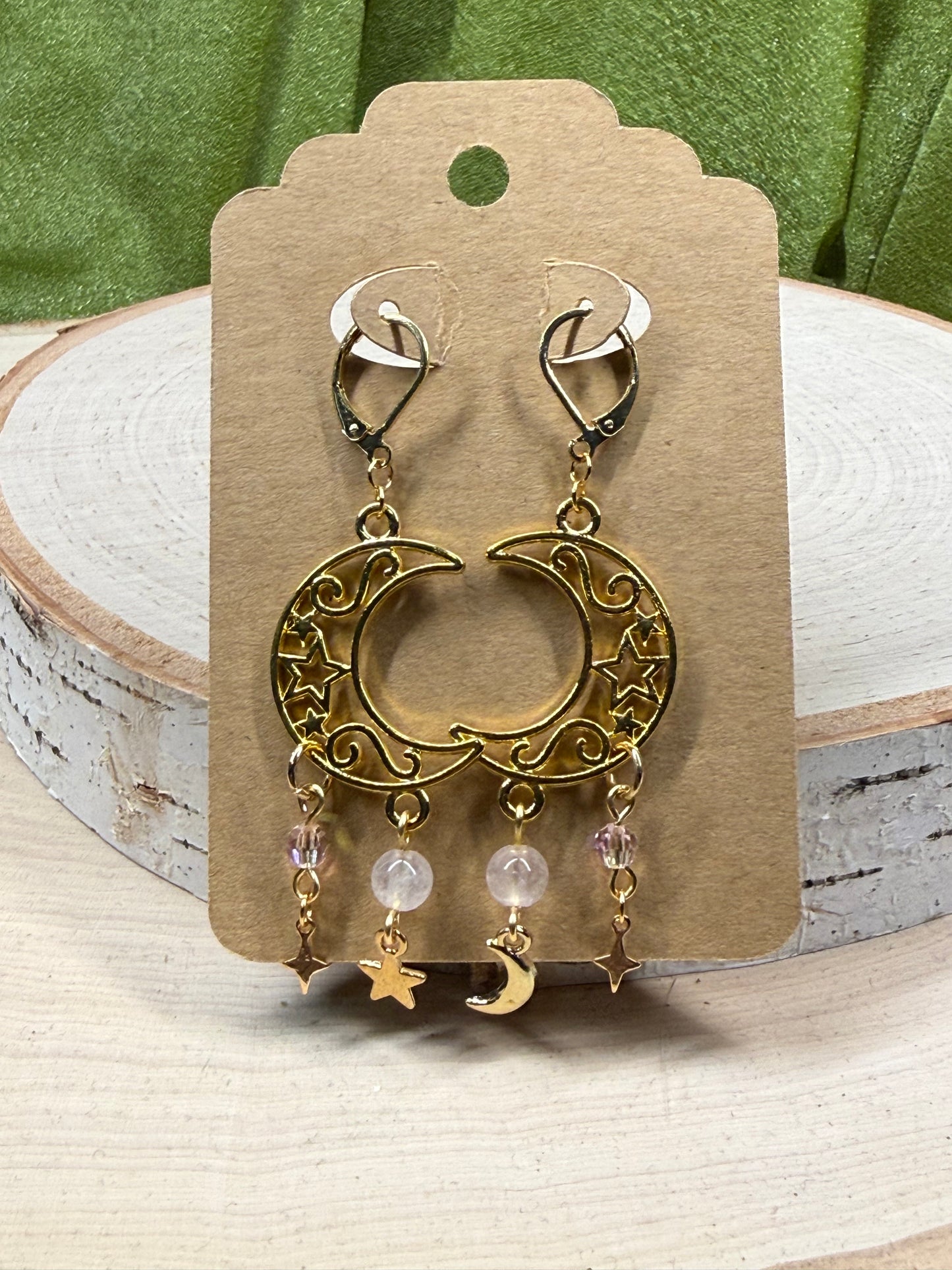 Crescent moon Mearrings