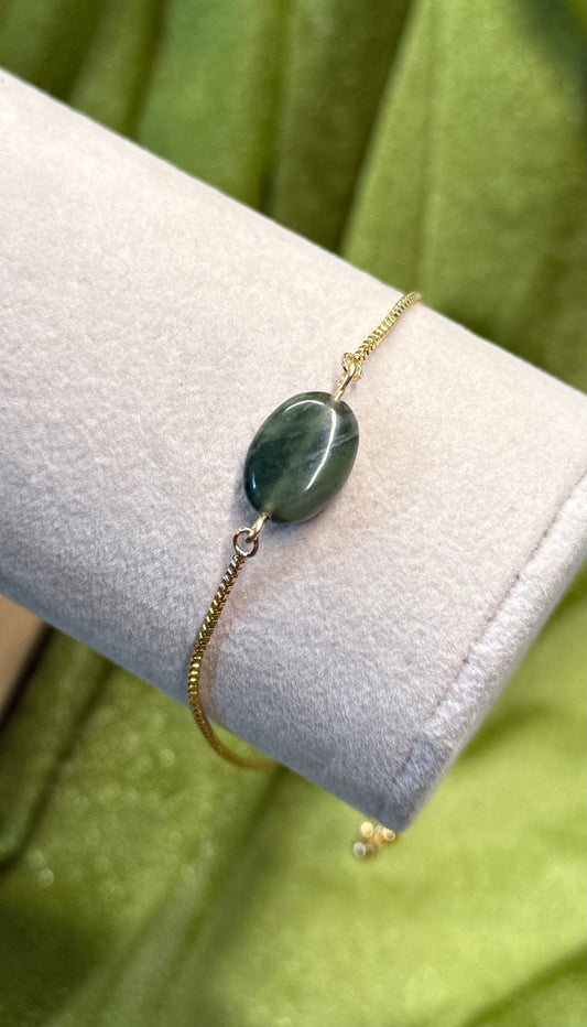 Jade Bolo Bracelet