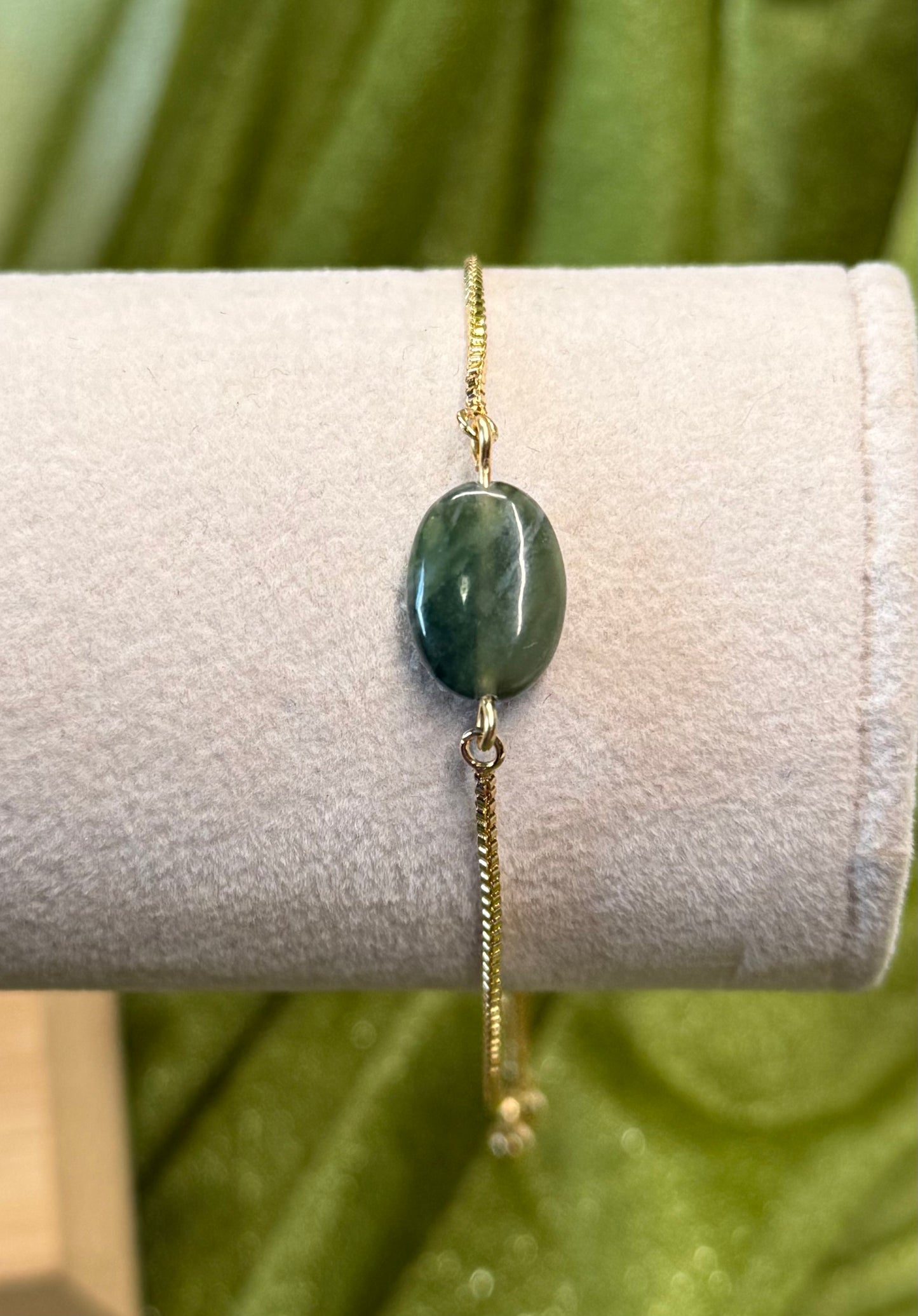 Jade Bolo Bracelet