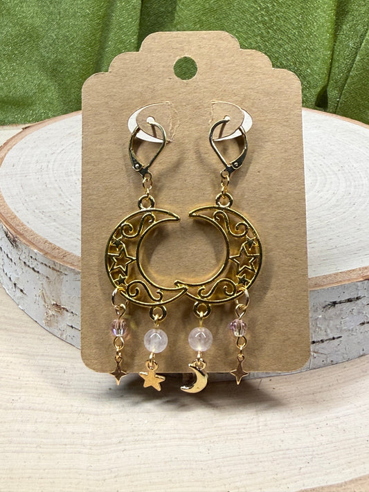Crescent moon Mearrings