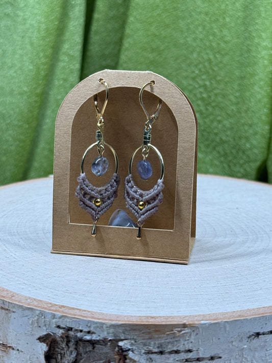 Macrame earrings